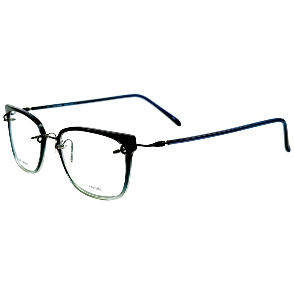 Kazuo Kawasaki MP719PN Unisex Plastic  Eyeglass Frame 06 Navy 48-20 Japan